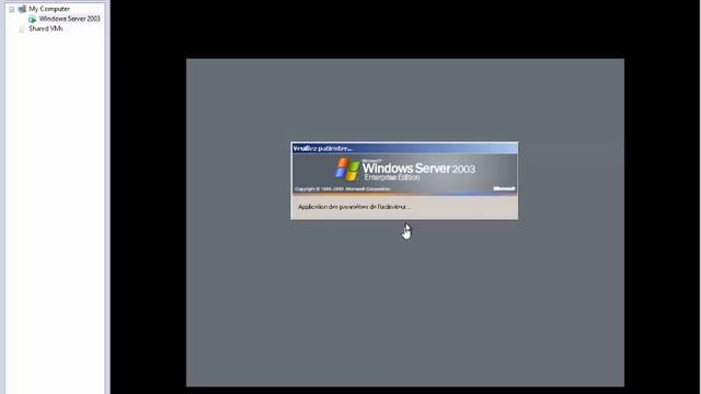 installer windows server 2003 sur vmware смотреть онлайн
