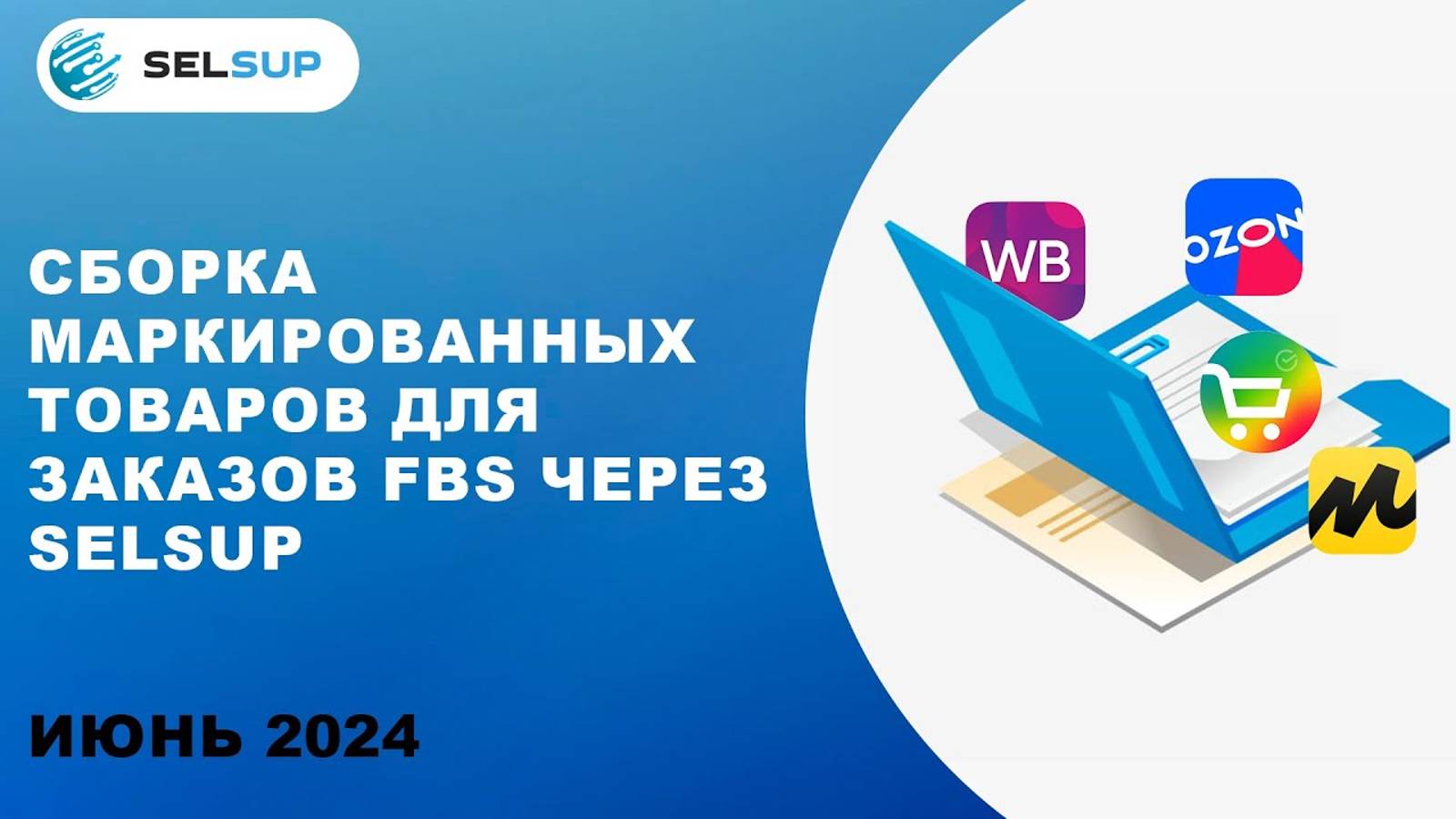 СБОРКА МАРКИРОВАННОГО ТОВАРА ЧЕРЕЗ SELSUP смотреть онлайн