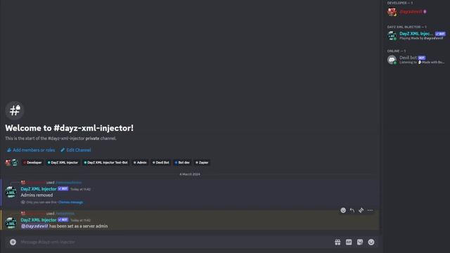DayZ XML Injector - Server Owner Commands смотреть онлайн