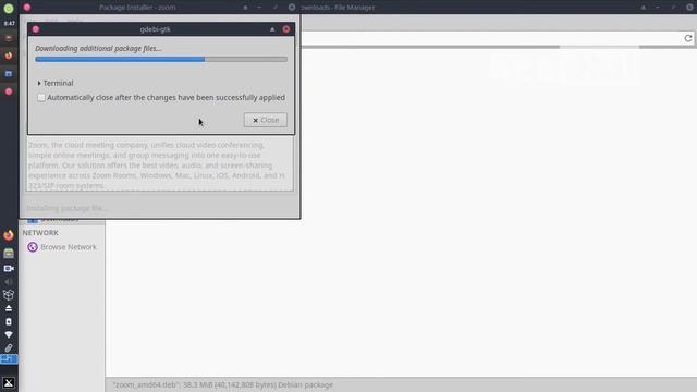 Install Zoom on Linux (MX linux, kali, debian, ubuntu, etc) смотреть онлайн
