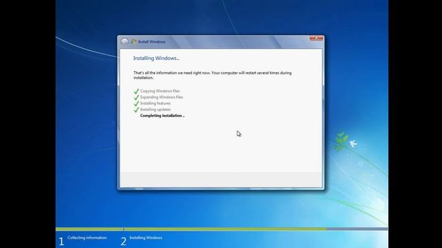 Upgrading From Windows XP To 7 Timelapse смотреть онлайн