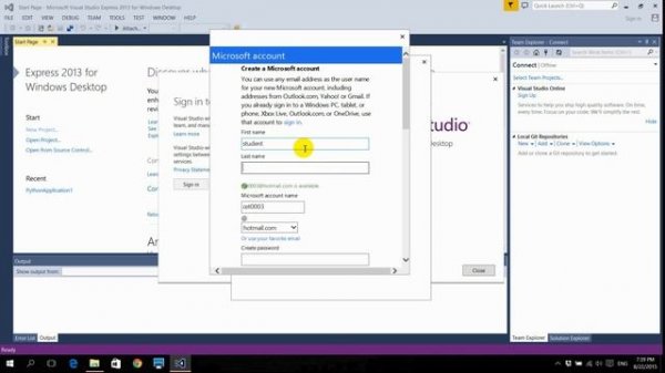 Download & Install Visual Studio 2013 Express for Windows Desktop