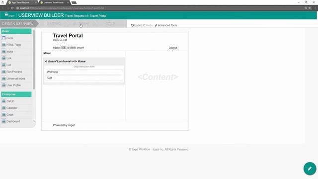 Getting Started with Joget Workflow v6 Part 4 - Designing a Userview смотреть онлайн