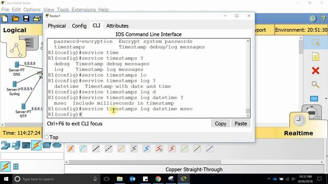 Configuring the Syslog Server in Packet Tracer - 10 смотреть онлайн
