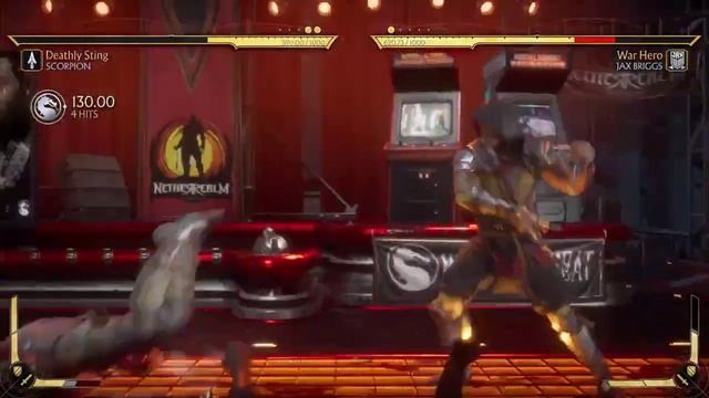 ⚡Mortal kombat 11 ~ Scorpion vs Jax Briggs : The Millennium Full Match⚡ смотреть онлайн