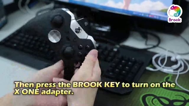 Brook X ONE Adapter with Xbox one wireless receiver on PC смотреть онлайн