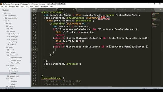 Ionic 3 Tutorials #34 Filtering with form components pt 2 смотреть онлайн