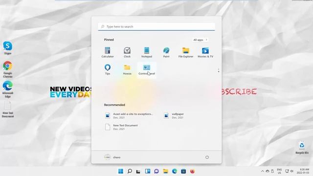 How To Pin Control Panel To Start On Windows 11 смотреть онлайн