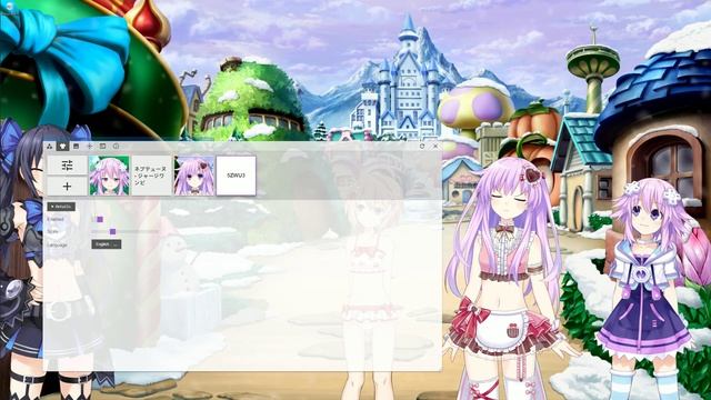 Neptunia Live2D Wallpaper смотреть онлайн