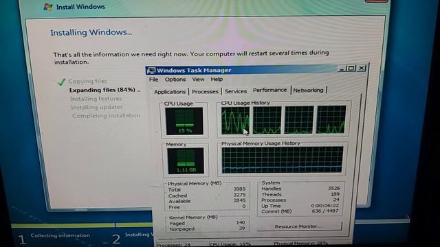 Windows 7 Build 7000 (Installation) смотреть онлайн