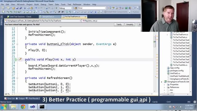 Using ApprovalTests in .Net 16 WinForms смотреть онлайн