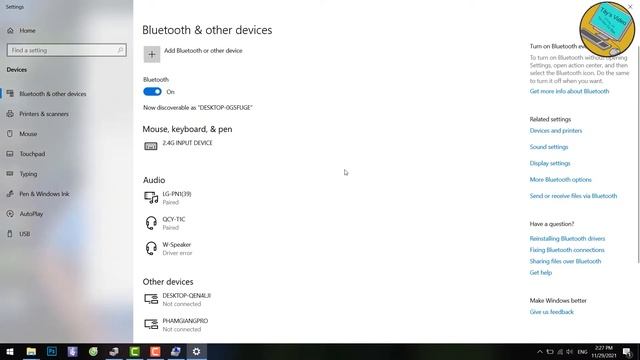 Cách khắc phục lỗi không kết nối Bluetooth trên laptop | Bluetooth laptop không tìm thấy thiết bị смотреть онлайн
