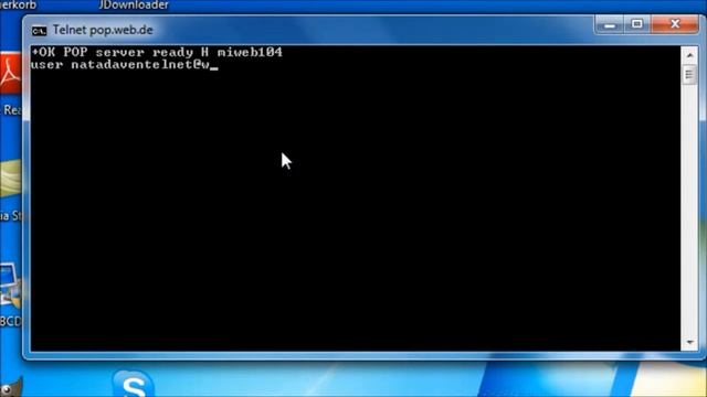 Unter Windows 7 Emailkonto über Telnet abfragen смотреть онлайн