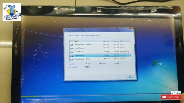 Install Windows 7 UEFI GPT ke Laptop Lenovo G40 downgrade dari windows 10 смотреть онлайн
