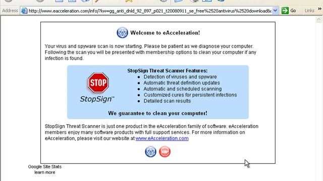 Downloading a rogue anti-virus program смотреть онлайн