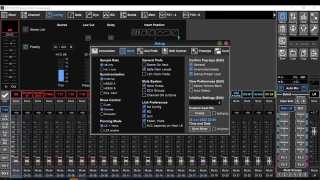 M32 Midas/X32 Behringer - Inicializando o Software da console pelo seu notebook #dicarapida смотреть онлайн
