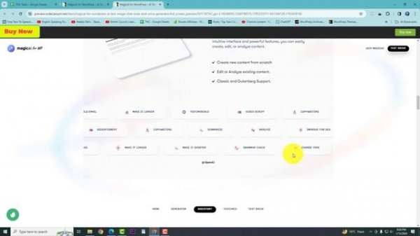 MagicAI for WordPress AI Text, Image, Chat, Code, and Voice Generator