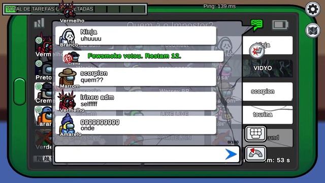 AMONG US #97 - LIVE COM INSCRITOS!! FIQUEI ENTRE OS IMPOSTORES!! KKKKKK 👀🏃♂🏃♀😂 смотреть онлайн