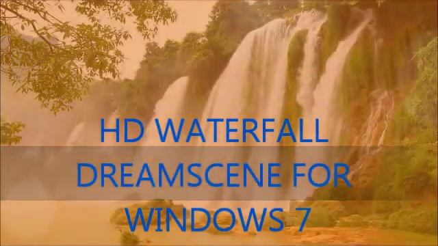 Dreamscene Waterfall HD смотреть онлайн
