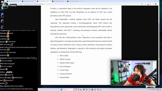 Steven Crowder SUES Ex Employee And Ex Wife, Triggers Conservative Civil War смотреть онлайн