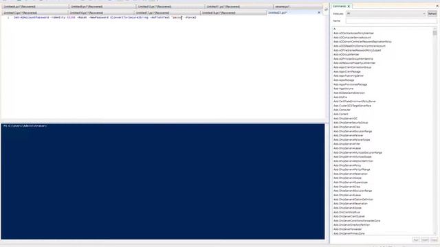 changer mot de passe utilisateur active directory powershell | change AD user password смотреть онлайн