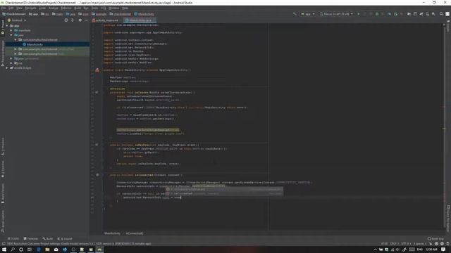 24. Check Internet Connective in WebView for AndroidX in Android Studio 3.5|Basic Android Tutorials смотреть онлайн