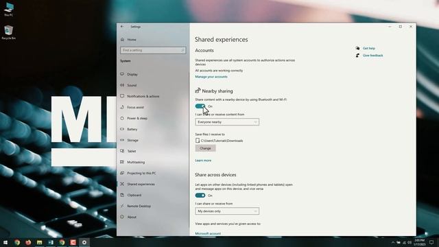 How to Share Files with Nearby Sharing Feature on Windows 10 смотреть онлайн