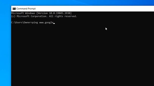 How to Ping a Website or IP Address Using Command Prompt смотреть онлайн
