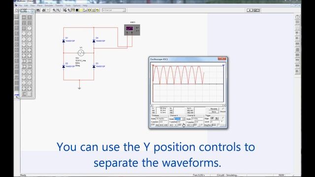 Bridge Rectifier in Multisim.wmv смотреть онлайн