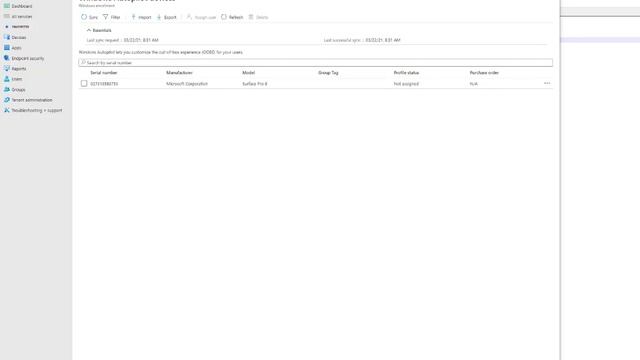 Manually Adding a Device to Autopilot смотреть онлайн