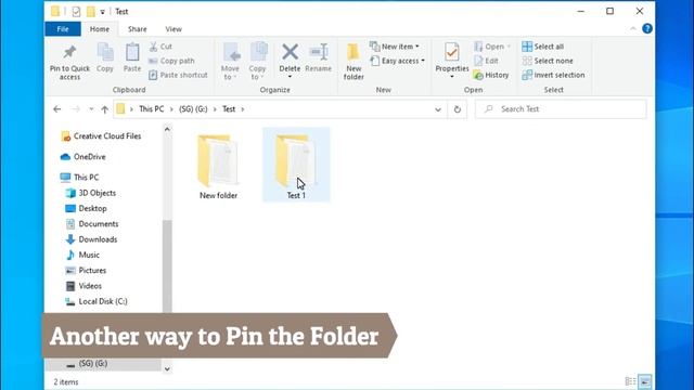 How to use Quick Access in Windows 10 | Pin and Unpin Windows 10 Folder | Windows 10 Feature смотреть онлайн