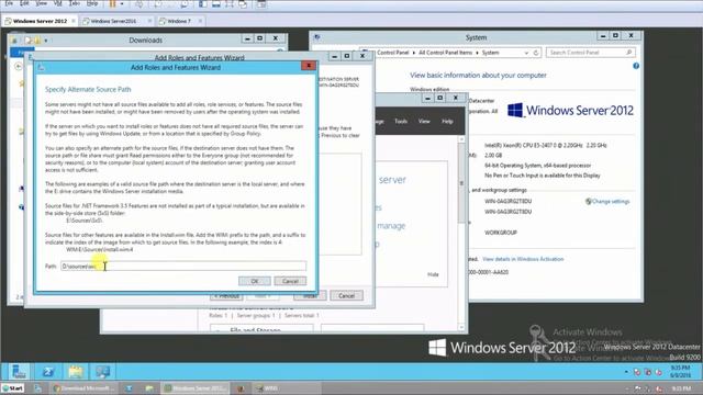 How to install .NET Framwork 3.5 in windows server 2012|Windows server 2016 смотреть онлайн