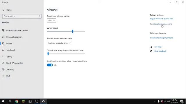 How to get a small cursor on windows 10 смотреть онлайн