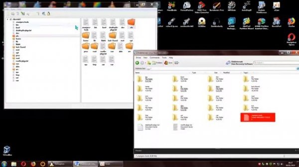 ext2explore VS DiskInternals Linux Reader 3.3/ Explorer Ext4 Linux/ FR