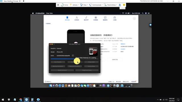 Lpro Boot Disk iPhone 6s Disabled Bypass with Signal iOS 15 смотреть онлайн