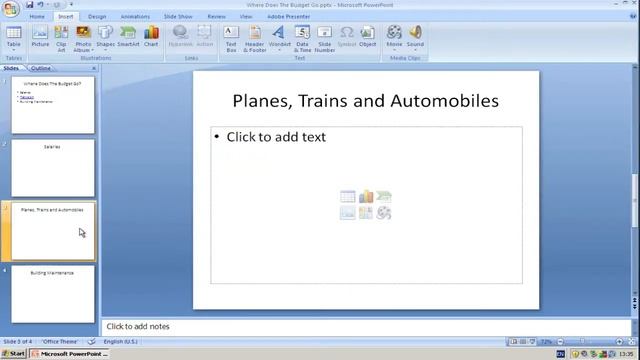 PowerPoint 2007: Working with Hyperlinks смотреть онлайн