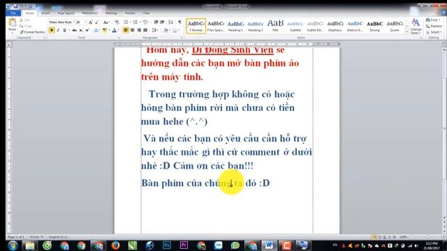 Hướng dẫn mở bàn phím ảo trên máy tính Win XP, Win 7, Win 8.1, Win 10 | Di Động Sinh Viên смотреть онлайн