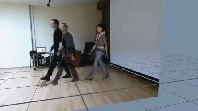 Dual Kinect 2 Sample Project: Walk смотреть онлайн