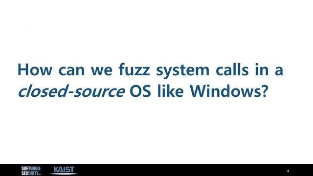 NTFUZZ: Enabling Type-Aware Kernel Fuzzing on Windows with Static Binary Analysis смотреть онлайн