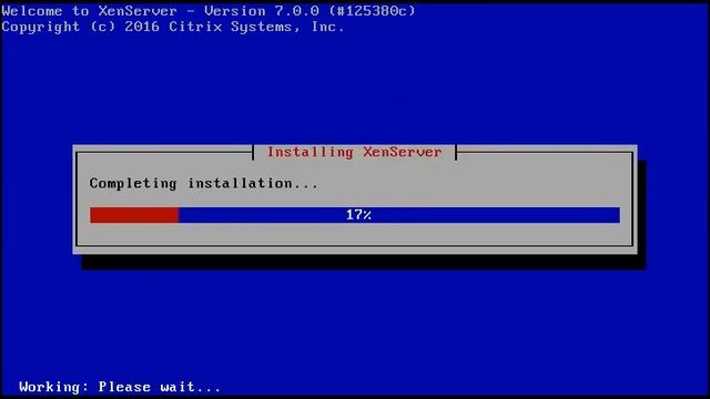 Установка Citrix XenServer 7.0.0 смотреть онлайн