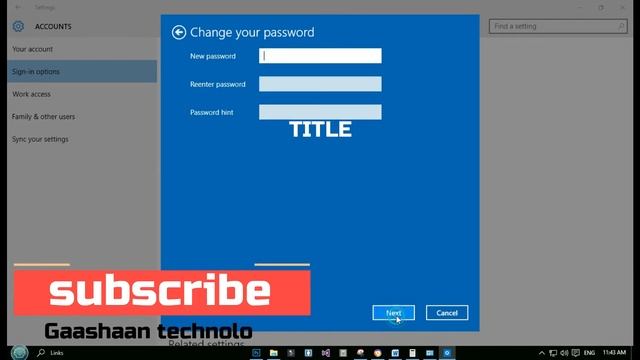 New way To Change Your computer user password Easily | Windows 10 смотреть онлайн