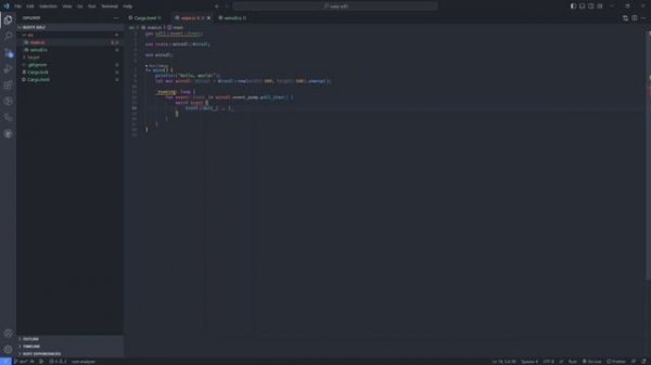 Rust OpenGL - An SDL2 window