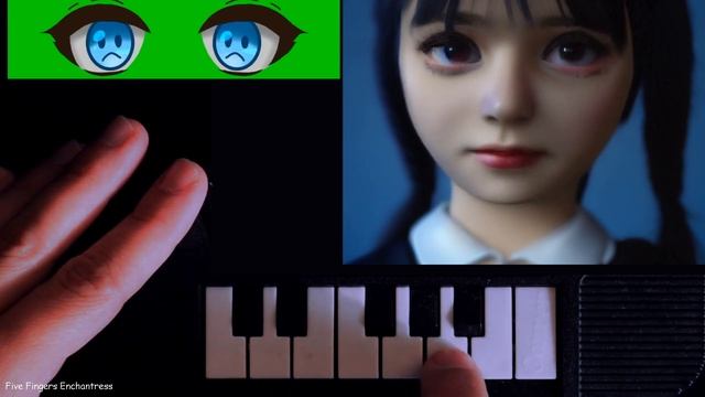 ⚠TW: flash warning⚠ [windows 7 sparta remix meme] on a 1$ piano & voice of Wednesday Addams смотреть онлайн