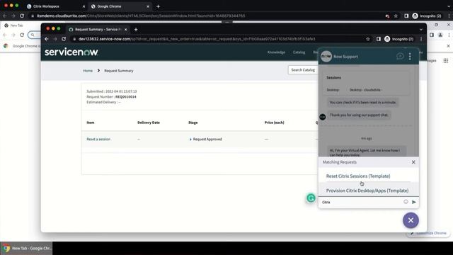 Reset Citrix Virtual Sessions with the Citrix ITSM Adapter service смотреть онлайн