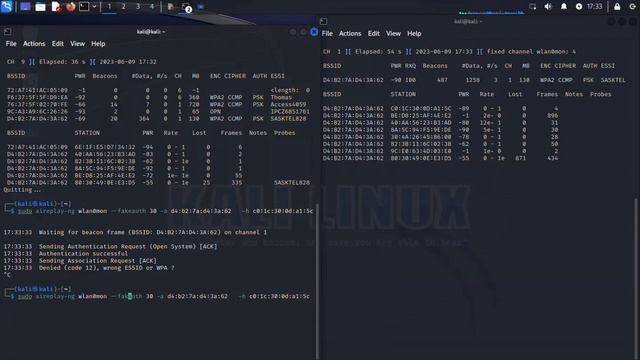 Hacking Wifi [FULL PROCESS] WPA Handshake смотреть онлайн
