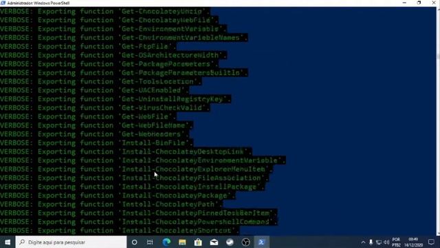 Instalando Programas Com O Chocolatey смотреть онлайн