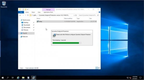 Cara Install Antivirus Symantec Endpoint Protection Versi 14.3 (Windows Server 2019)