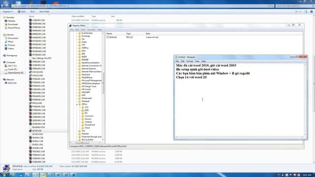 Cài đặt office 2003 với office 2010 trên 1 máy смотреть онлайн