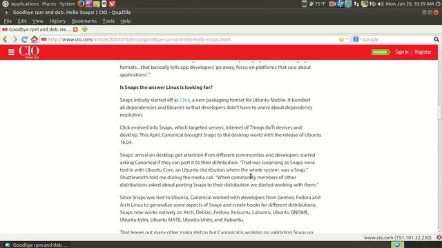 Ubuntu Snaps Fixing Linux Desktop Mess смотреть онлайн