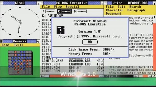 Windows 1.0 has a sparta venom remix